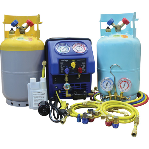 R134A/R1234Yf Complete A/C Recovery Set Sécurité Médic