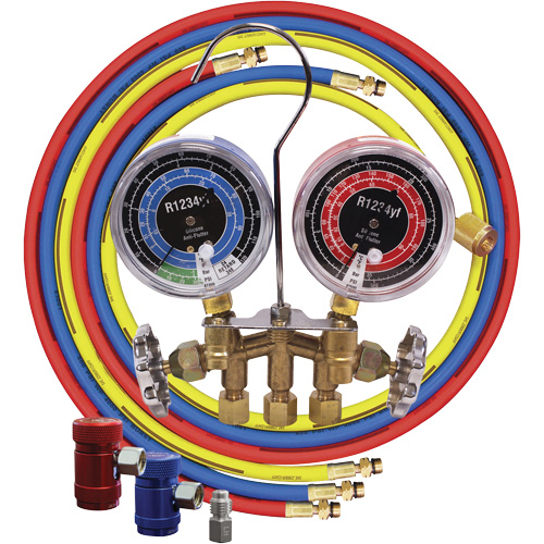 Brass Manifold Set with Couplers Sécurité Médic