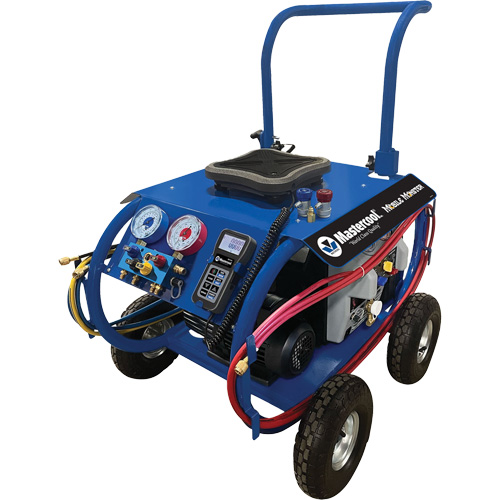 Mobile Monster R134a HeavyDuty Automotive A/C Charging and Refrigerant Recovery Station Sécurité Médic