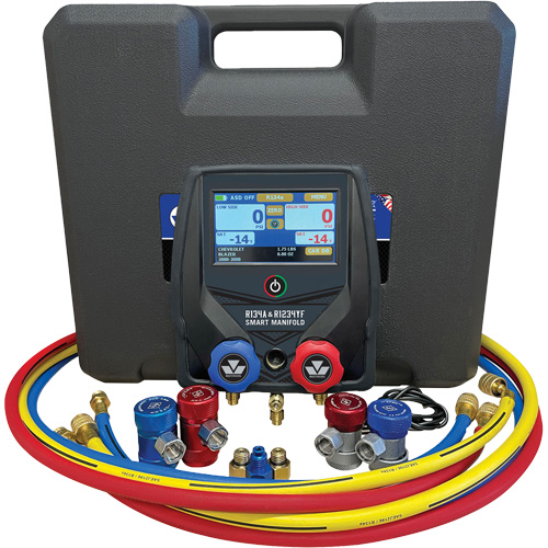 Smart Manifold Gauge Set Sécurité Médic