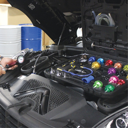 27-Piece Master Radiator Pressure Test Kit Sécurité Médic
