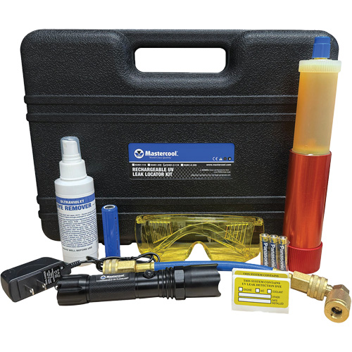 Trousse de d&eacute;tection de fuite UV rechargeable Sécurité Médic