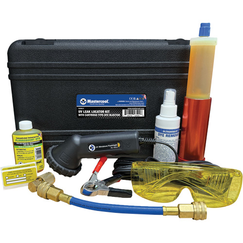 Trousse de d&eacute;tection de fuite UV Sécurité Médic