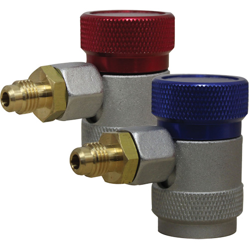 Coupleur de s&eacute;curit&eacute; manuel R134a basse pression 1/4” FL-M x 13 mm Sécurité Médic