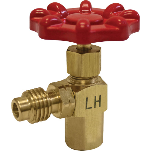 R1234YF 1/2” ACME-LH Thread Piercing Design Can Tap Valve Sécurité Médic