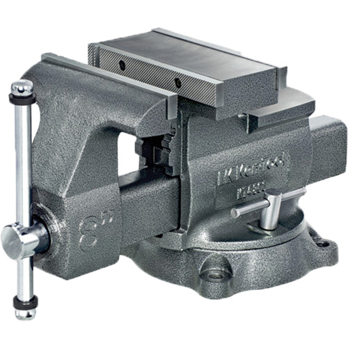 &eacute;tau r&eacute;versible pour m&eacute;canicien professionnel KT4800, Largeur des m&acirc;choires 8", Profondeur de la gorge 4-7/8", Base Pivotant Sécurité Médic