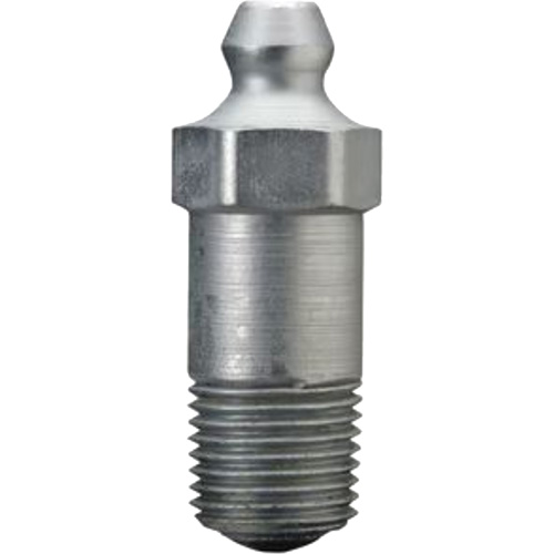 Straight Lubrication Fitting, 1/8" PTF SPL Short Thread Sécurité Médic