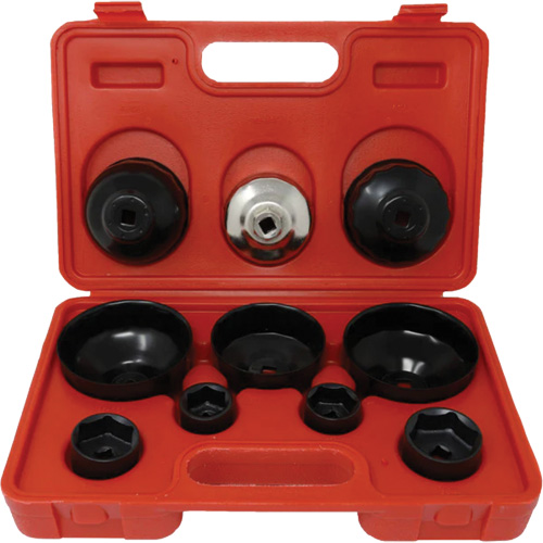 10 Pc. Oil Filter Wrench Kit Sécurité Médic