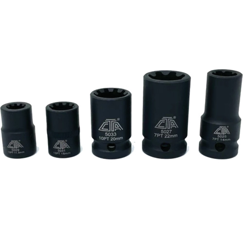 5 Pc. VAG Brake Caliper Socket Set Sécurité Médic