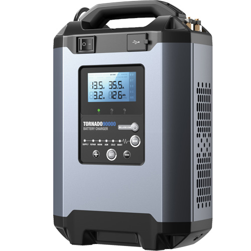 Alimentation stable 90 A et chargeur intelligent 12 V/24 V Tornado90000 Sécurité Médic