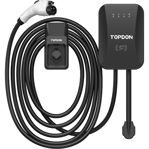 PulseQ AC Home EV Charger with RFID Mode, 40 A, Level 2 AC, Type 1 (SAE J1772) Connector Sécurité Médic