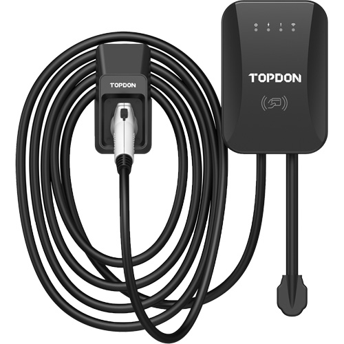 PulseQ AC Home EV Charger with RFID Mode, 40 A, Level 2 AC, Type 1 (SAE J1772) Connector Sécurité Médic