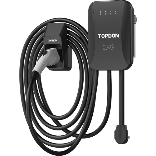 PulseQ AC Home EV Charger with RFID Mode, 40 A, Level 2 AC, Type 1 (SAE J1772) Connector Sécurité Médic