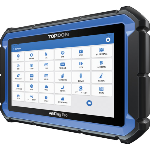 Outil de diagnostic ArtiDiag Pro 7" avec fonctions de service et commandes bidirectionnelles Sécurité Médic