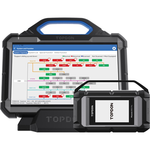 Phoenix Max Basic 13.3" OE-Level Scan Tool, Docking Station, & Cloud-Based Programming Sécurité Médic