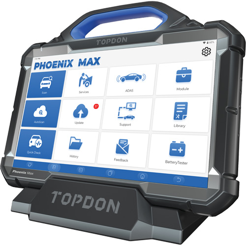 Phoenix Max with Scope 13.3" OE-Level Scan Tool, Docking Station & 4 Channel Oscilloscope Sécurité Médic