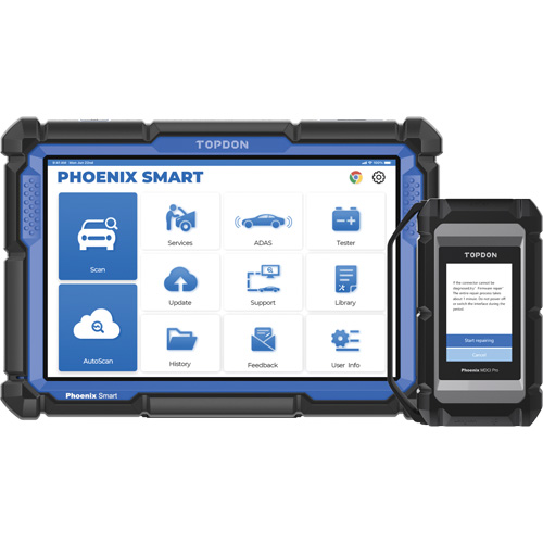 Phoenix Smart 10.1" OE-Level Scan Tool, Cloud-Based Programming & Advanced Protocols Sécurité Médic