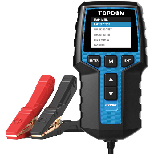 BT200 12V Battery & 12V/24V System Tester Sécurité Médic