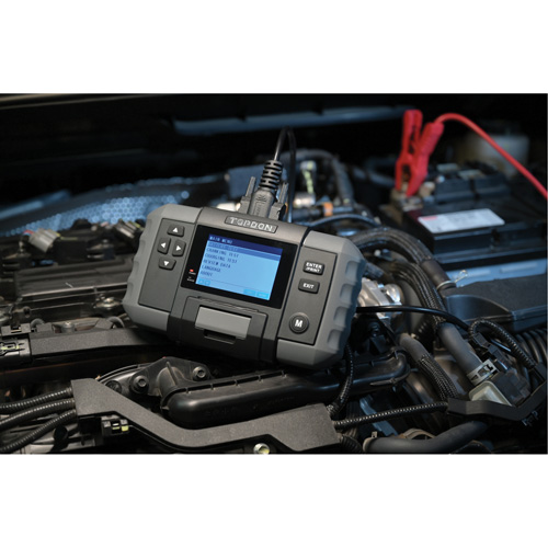 BT600 12V Battery & 12V/24V System Tester with Built-in Printer Sécurité Médic