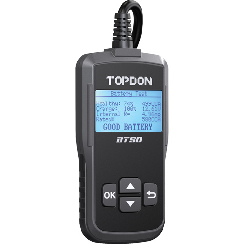BT50 Battery, Charging & Cranking System Tester Sécurité Médic