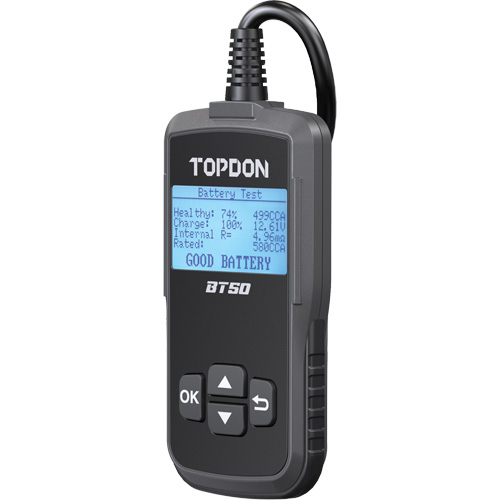 BT50 Battery, Charging & Cranking System Tester Sécurité Médic