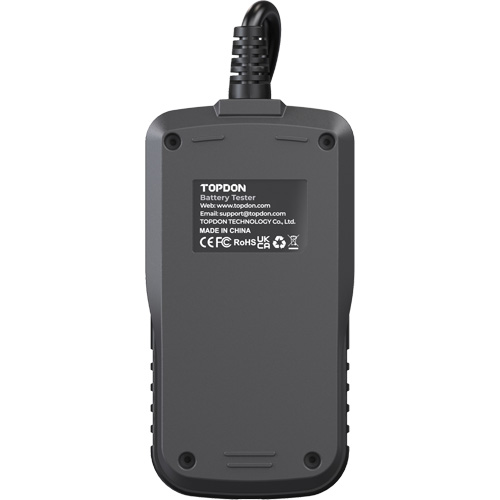 BT50 Battery, Charging & Cranking System Tester Sécurité Médic