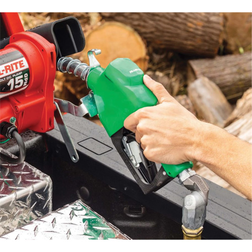 Pistolet de distribution automatique vert pour diesel Sécurité Médic