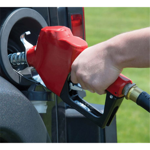 Red Automatic Diesel Spout Nozzle Sécurité Médic