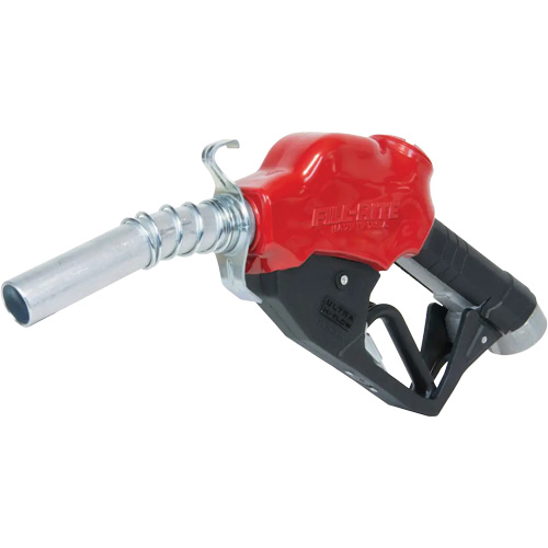 Red Ultra High-Flow Automatic Diesel Spout Nozzle Sécurité Médic