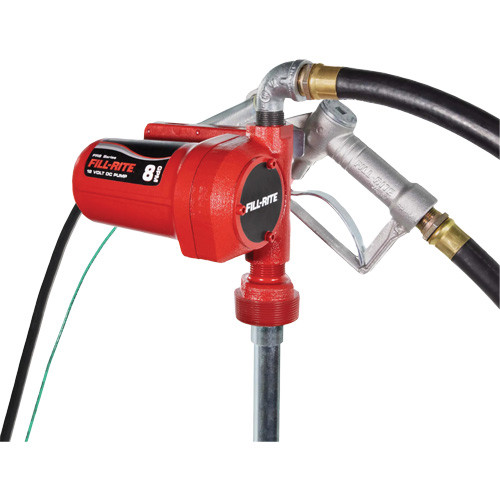 12V DC Fuel Transfer Pump with Nozzle Sécurité Médic