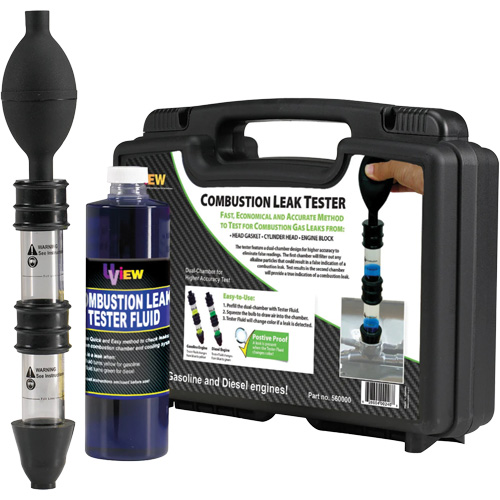 Trousse pour testeur de fuite de gaz/diesel de combustion Uview, 480 ml, Bouteille Sécurité Médic