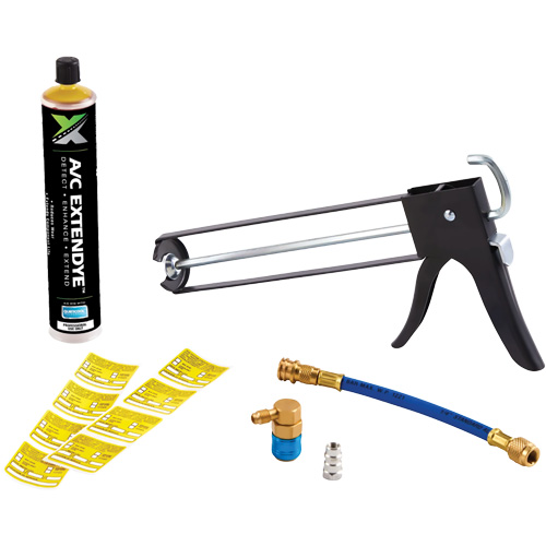 Trousse d'injection ExtenDye Spotgun pour syst&egrave;me de climatisation Sécurité Médic