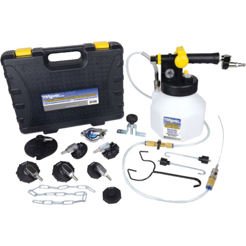 Pressure Brake Bleeder Kit with 7 Adapters Sécurité Médic