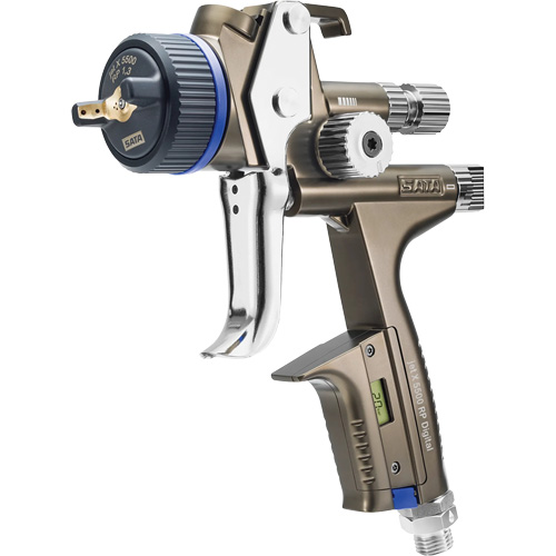 X5500 RP 1.3 I RPS D DIGI psi Premium Paint Spray Gun for Automotive Refinishing, 1/4" NPT Air Inlet, 10.24 CFM, 0.6 L/0.9 L Capacity, 0.17 PSI Sécurité Médic