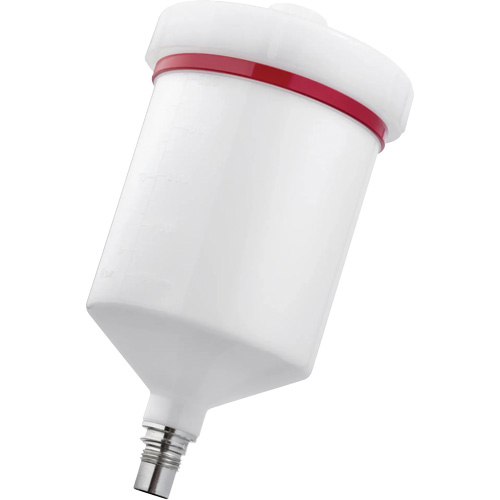 Godet QCC r&eacute;utilisable en plastique 0,6 L, QCC, sans filetage fin Sécurité Médic