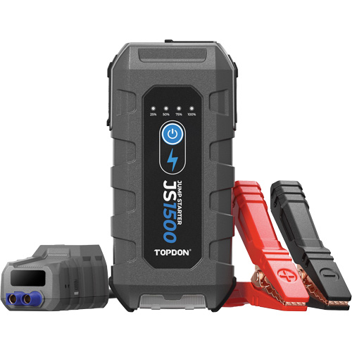 JumpSurge1500 Jump Starter, Booster, Power Bank & Flashlight Sécurité Médic
