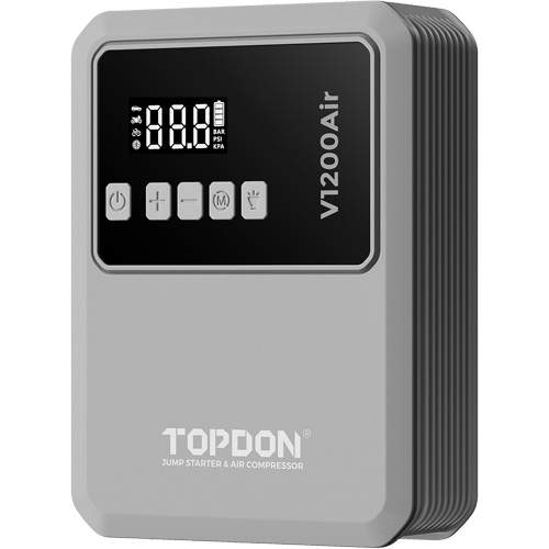 V1200Air 2-in-1 1200 Peak Amp Jump Starter & Tire Inflator Sécurité Médic