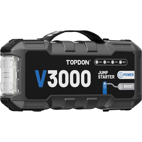V3000 Jump Starter, Power Bank & Flashlight Sécurité Médic