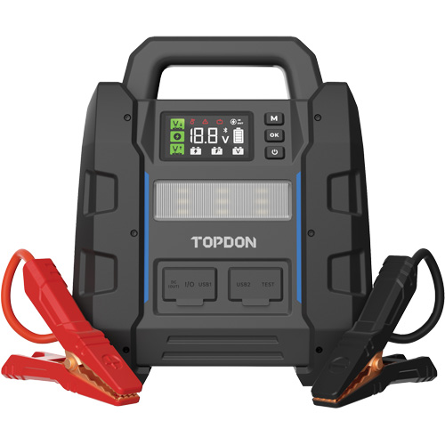 V4500 Plus 2-in-1 4500 Peak Amp Jump Starter, Battery & System Tester Sécurité Médic
