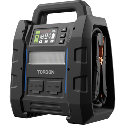 V4500 Plus 2-in-1 4500 Peak Amp Jump Starter, Battery & System Tester Sécurité Médic