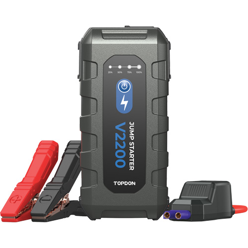 V2200 Jump Starter, Power Bank & Flashlight Sécurité Médic