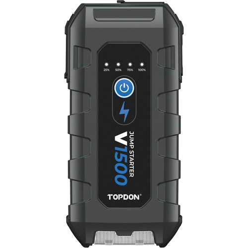 V1500 Jump Starter, Booster, Power Bank & Flashlight Sécurité Médic