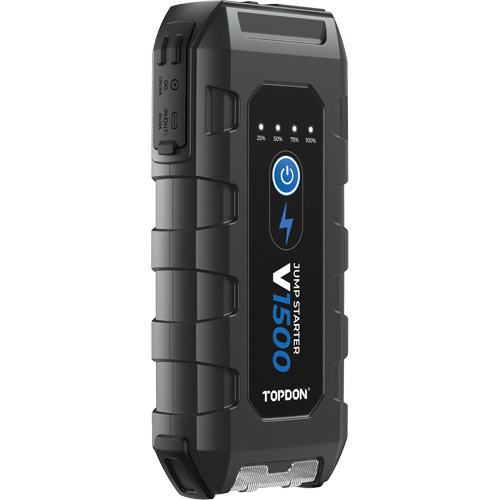 V1500 Jump Starter, Booster, Power Bank & Flashlight Sécurité Médic