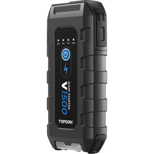 V1500 Jump Starter, Booster, Power Bank & Flashlight Sécurité Médic