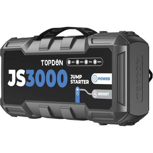 JumpSurge3000 Battery Jump Starter, Power Bank & Flashlight Sécurité Médic