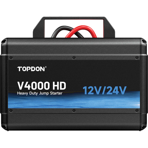 V4000 HD 12V/24V 4000A Jump Starter Sécurité Médic
