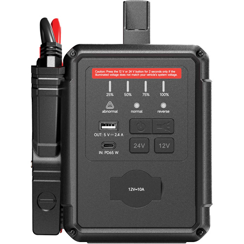 V4000 HD 12V/24V 4000A Jump Starter Sécurité Médic