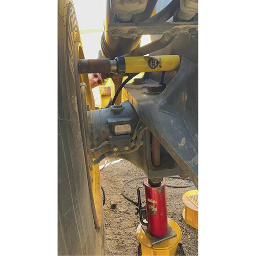 Single-Acting Cylinder Hydraulic Ram, 4.13" Stroke, 10 Ton(s) Capacity, 10000 PSI Sécurité Médic