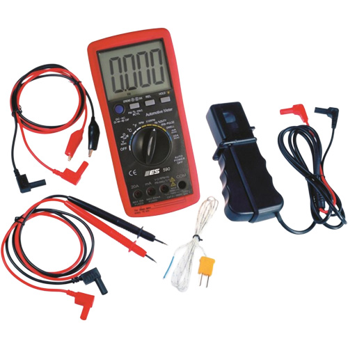 Pro Automotive Digital Multimeter with Case Sécurité Médic