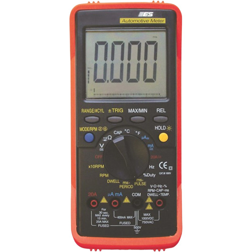 Pro Model Automotive Digital Multimeter W/PC Interface Sécurité Médic